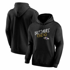 Baltimore Ravens Hustle Hoodie - Black cheap