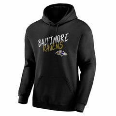 Baltimore Ravens Hustle Hoodie - Black cheap