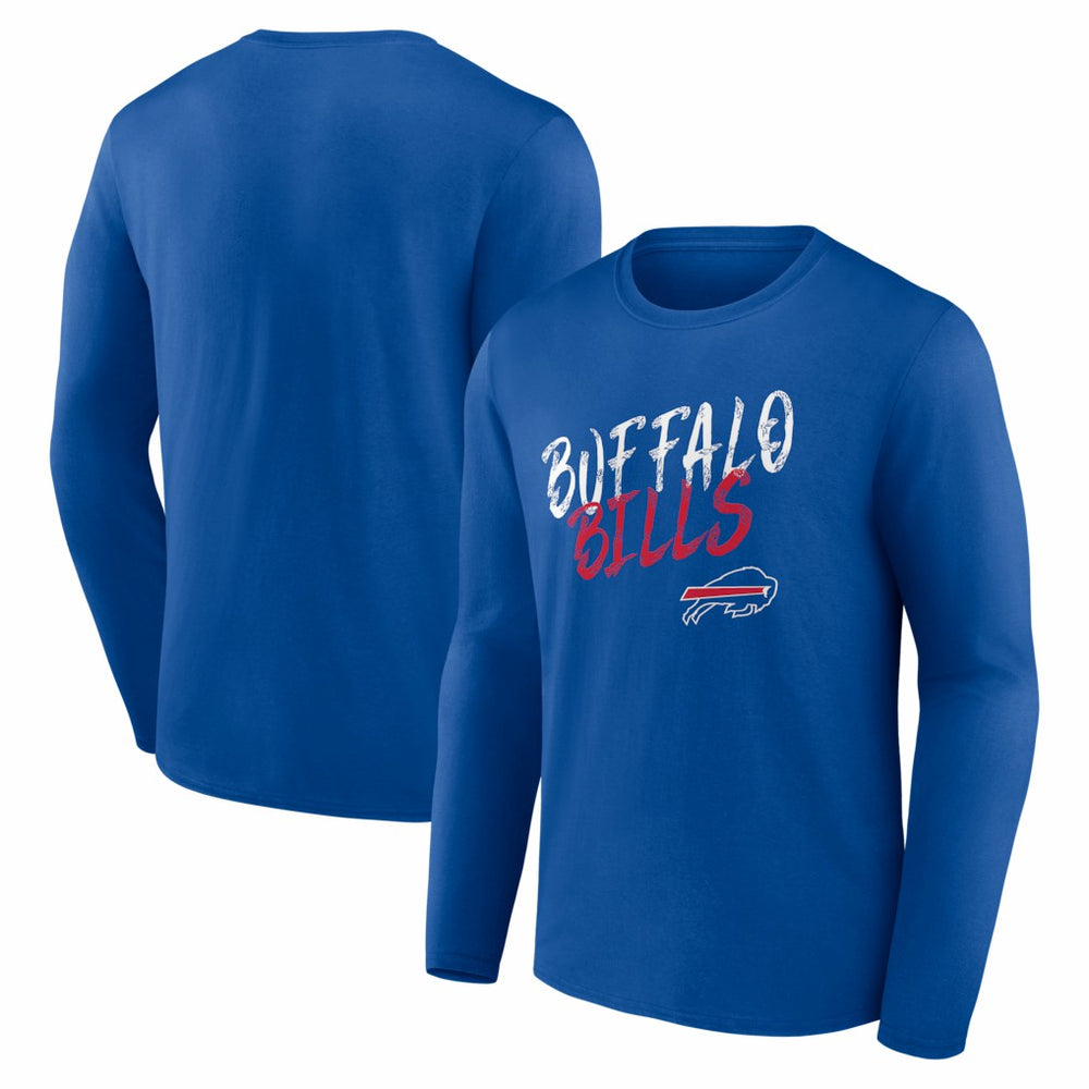 Buffalo Bills Hustle Long Sleeve T-Shirt - Royal outlet