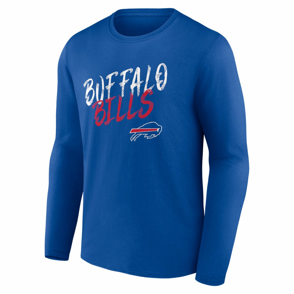 Buffalo Bills Hustle Long Sleeve T-Shirt - Royal outlet