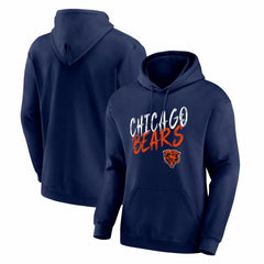 Chicago Bears Hustle Hoodie - Navy online
