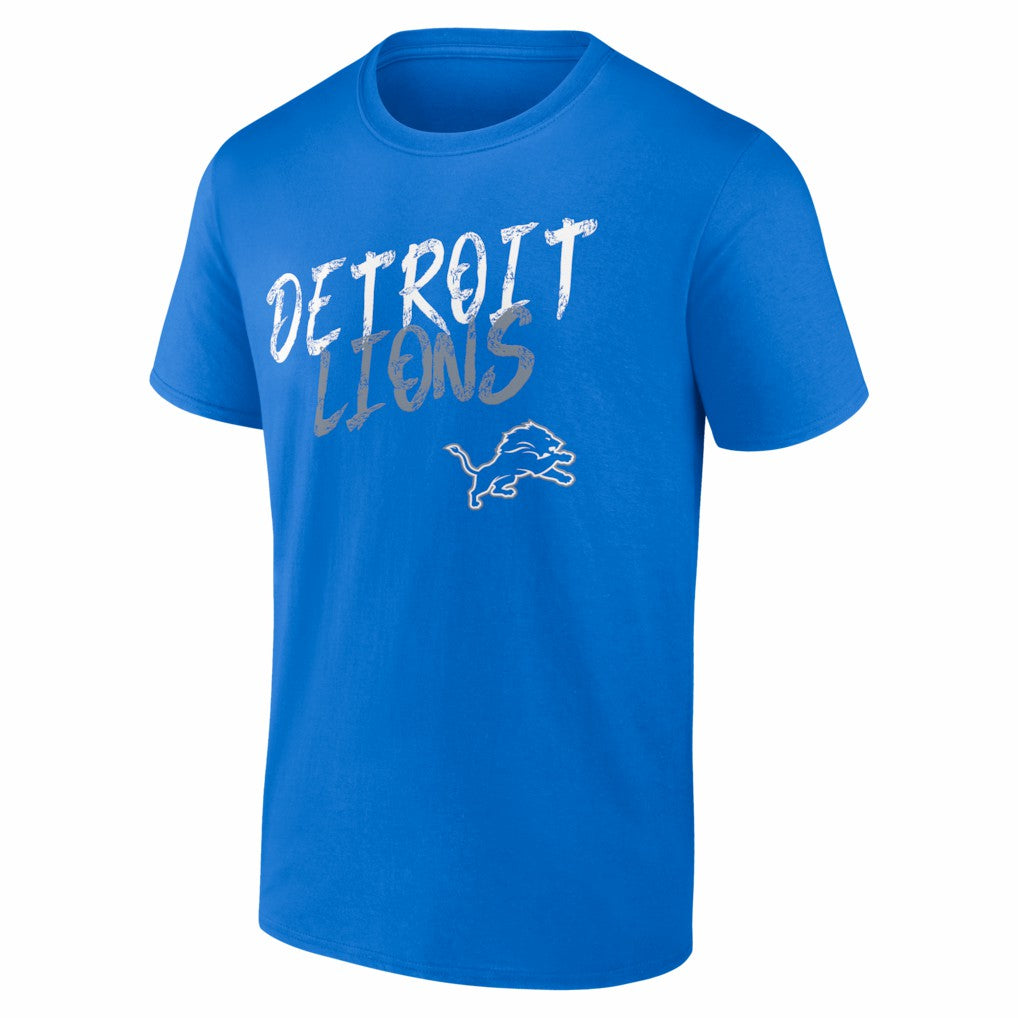 Detroit Lions Hustle T-Shirt - Blue outlet