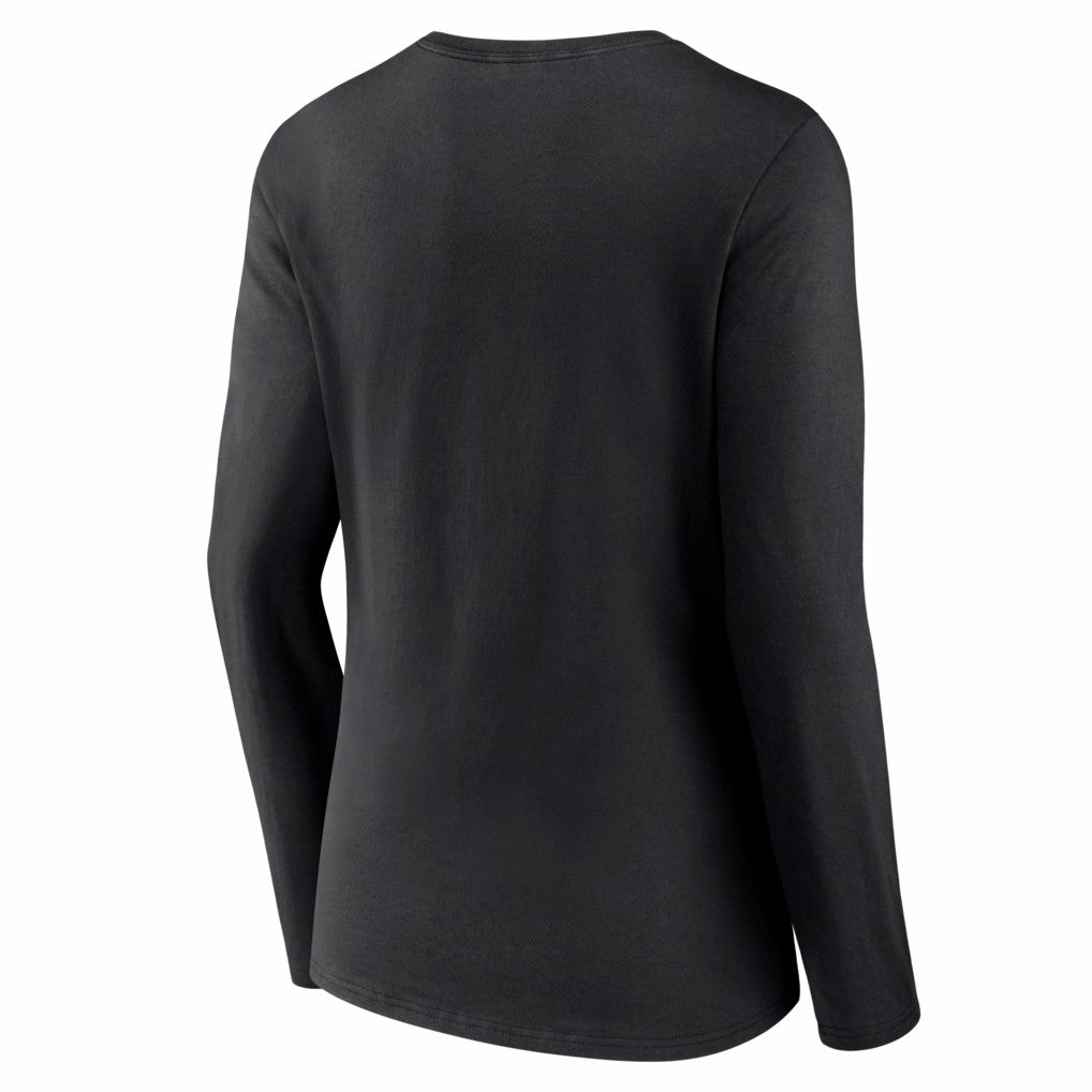 Jacksonville Jaguars Women's Hustle Long Sleeve V-Neck T-Shirt - Black cheap