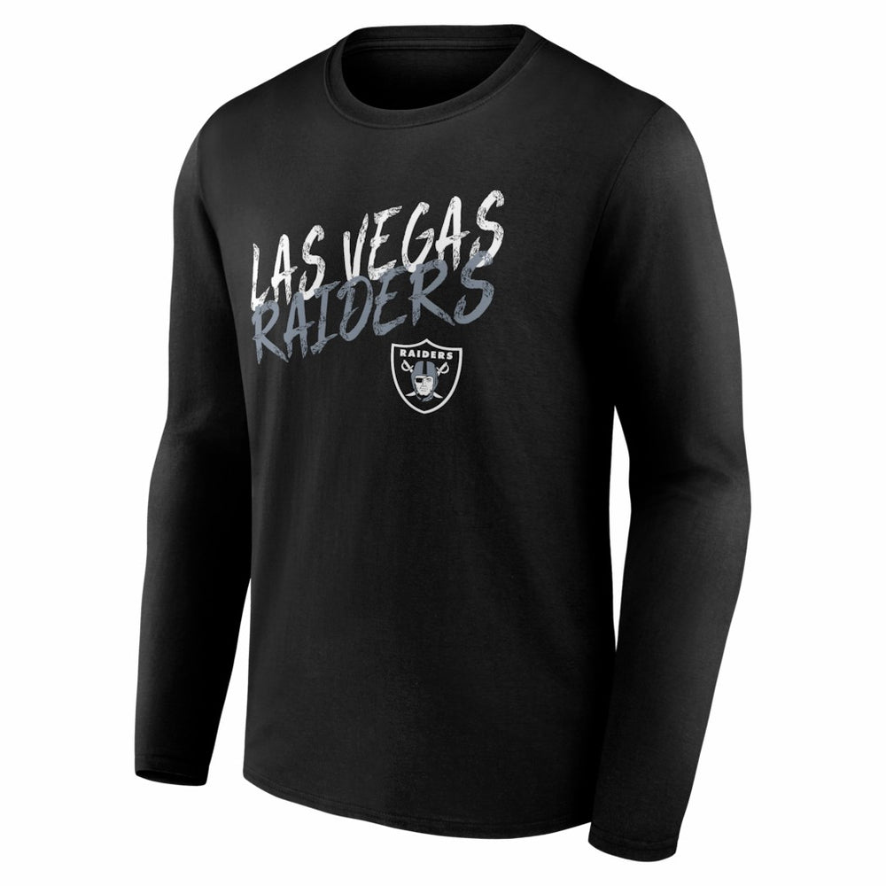 Las Vegas Raiders Hustle Long Sleeve T-Shirt - Black for sale