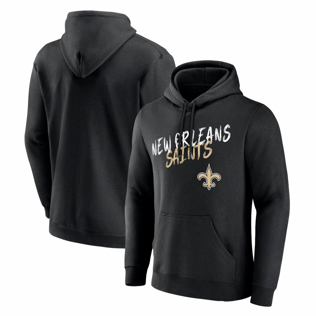 New Orleans Saints Hustle Hoodie - Black cheap