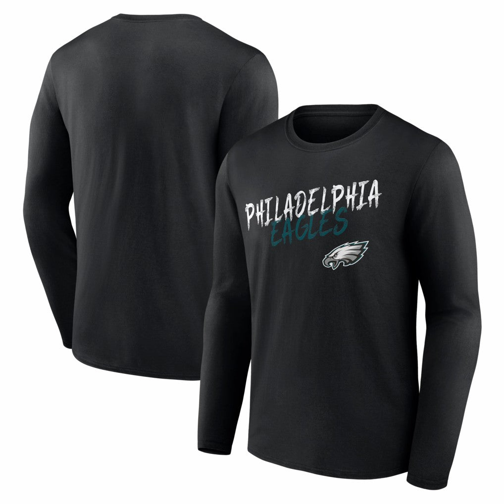 Philadelphia Eagles Hustle Long Sleeve T-Shirt - Black online