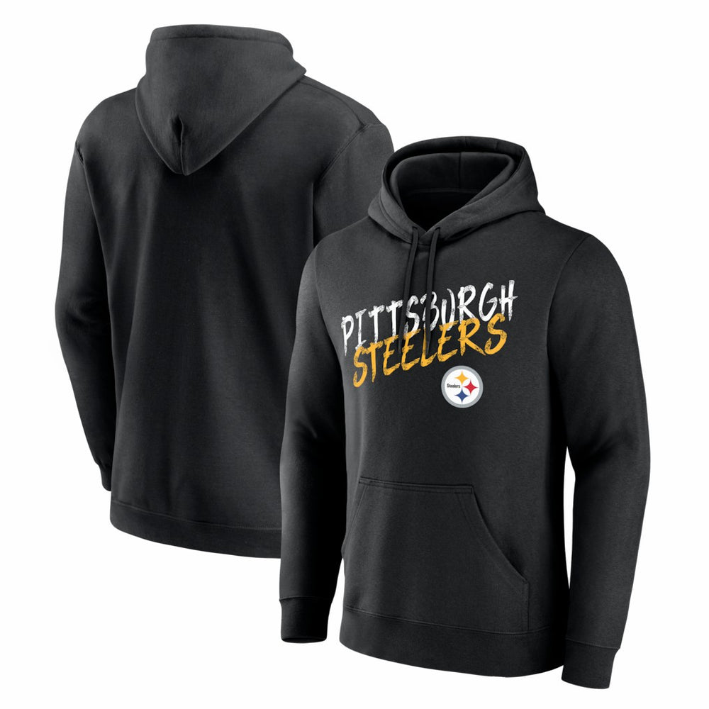 Pittsburgh Steelers Hustle Hoodie - Black cheap