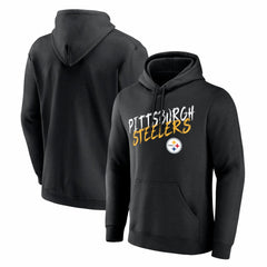 Pittsburgh Steelers Hustle Hoodie - Black cheap