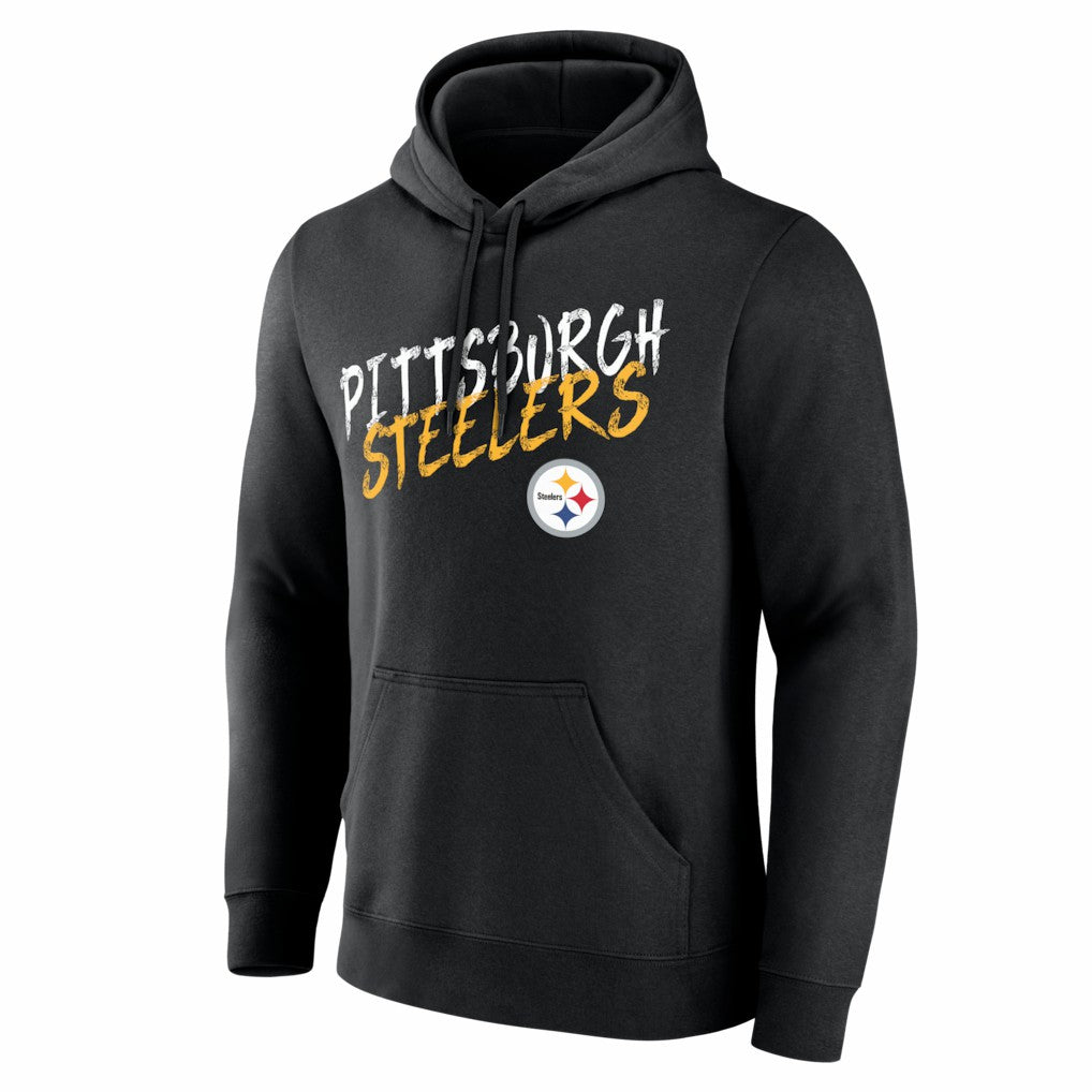 Pittsburgh Steelers Hustle Hoodie - Black cheap
