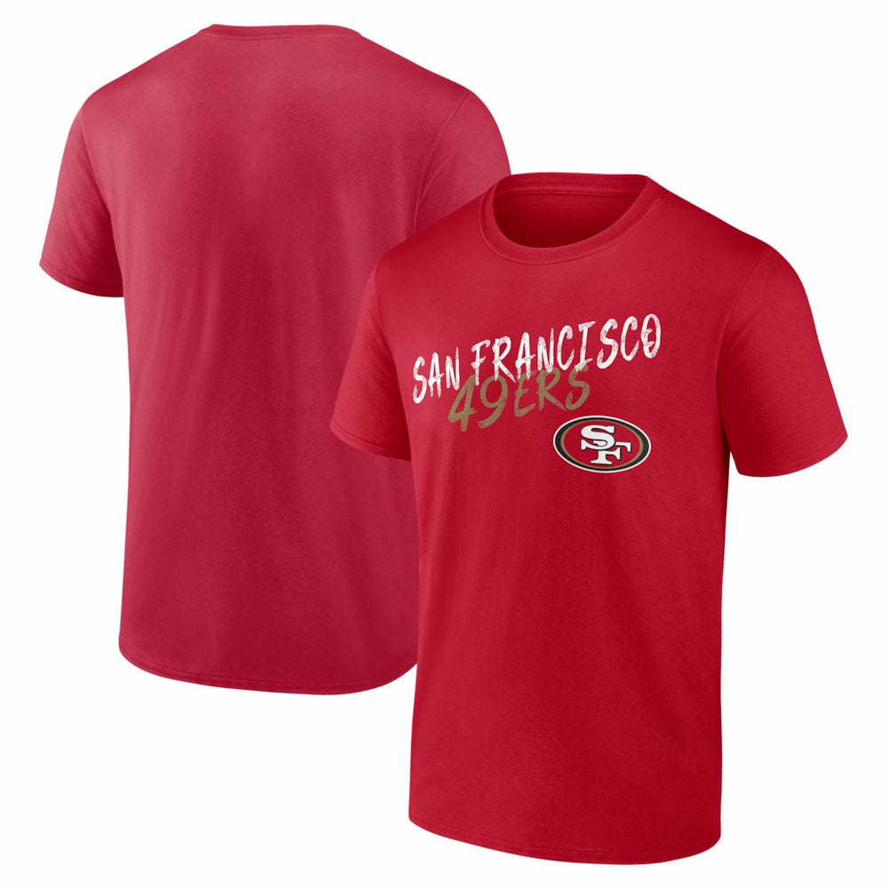 San Francisco 49ers Hustle T-Shirt - Scarlet cheap