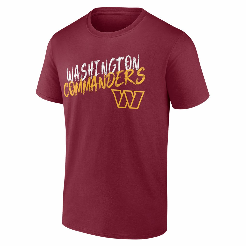 Washington Commanders Hustle T-Shirt - Burgundy on sale