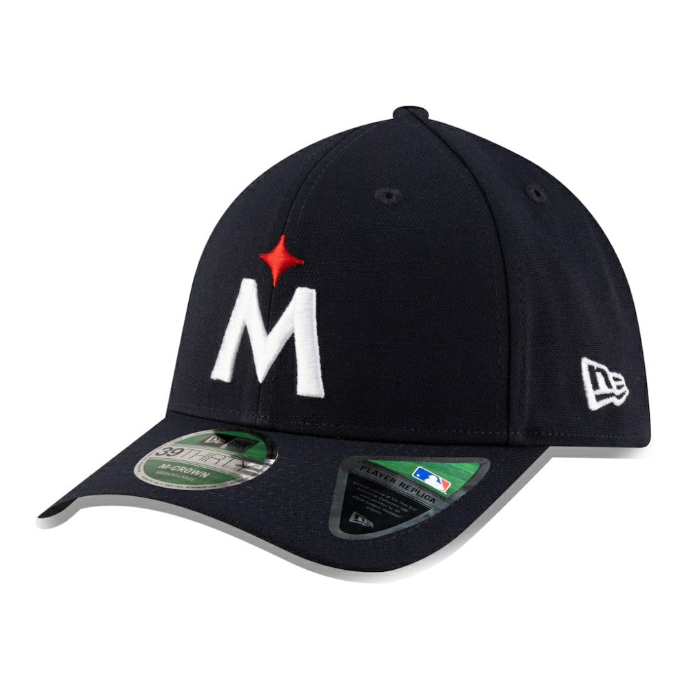 Minnesota Twins Player Replica 39THIRTY M-Crown Flex Hat Navy