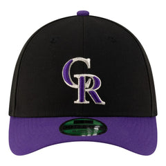 Colorado Rockies Alternate Player Replica 39THIRTY M-Crown Flex Hat Black