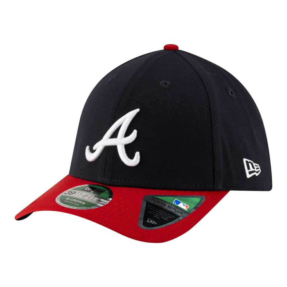 Atlanta Braves Player Replica 39THIRTY M-Crown Flex Hat Navy