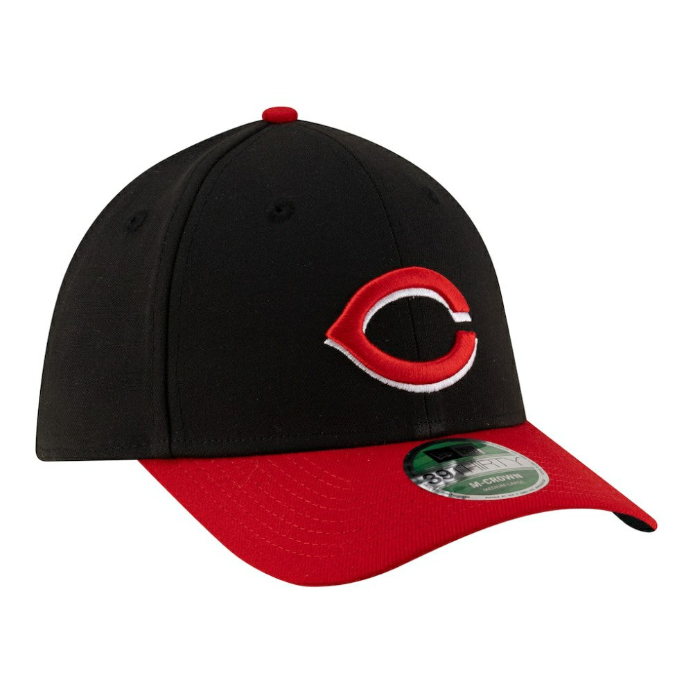 Cincinnati Reds Player Replica 39THIRTY M-Crown Flex Hat Black