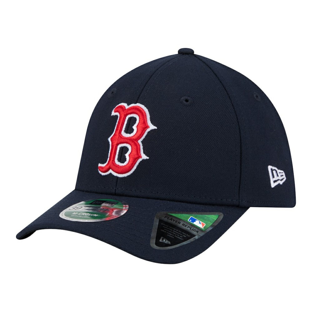 Boston Red Sox Player Replica 39THIRTY M-Crown Flex Hat Navy