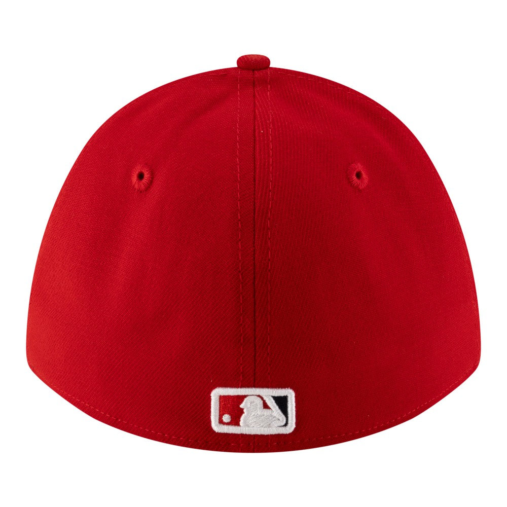 Los Angeles Angels Player Replica 39THIRTY M-Crown Flex Hat Red