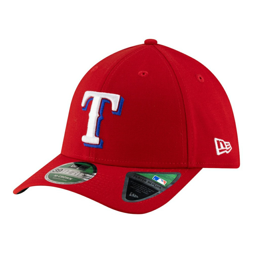 Texas Rangers Player Replica 39THIRTY M-Crown Flex Hat Red