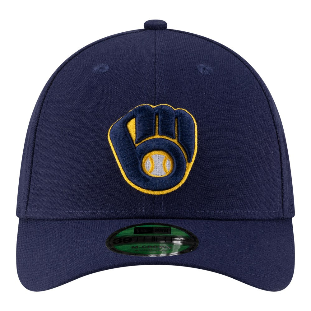 Milwaukee Brewers Player Replica 39THIRTY M-Crown Flex Hat Navy