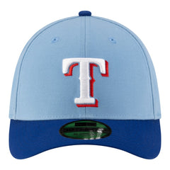 Texas Rangers Player Replica 39THIRTY M-Crown Flex Hat Light Blue