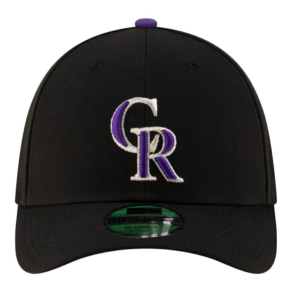 Colorado Rockies Player Replica 39THIRTY M-Crown Flex Hat Black