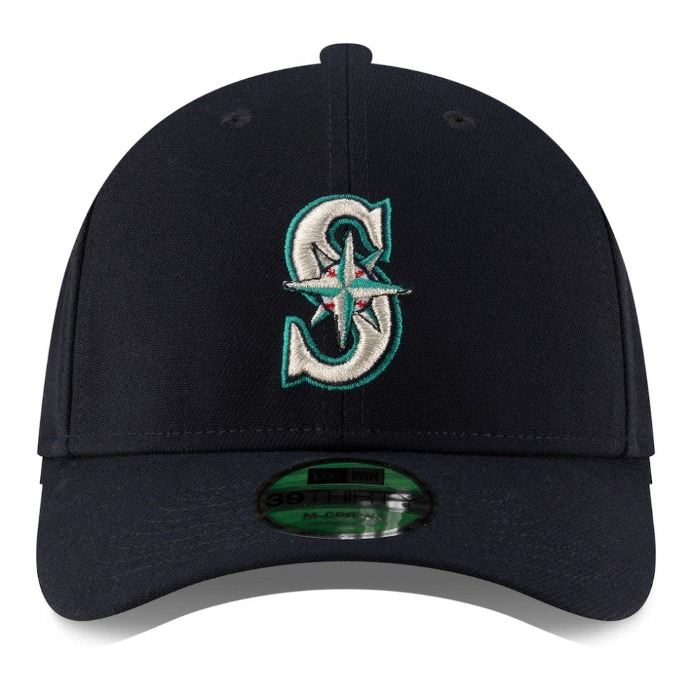 Seattle Mariners Player Replica 39THIRTY M-Crown Flex Hat Navy