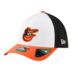 Baltimore Orioles Player Replica 39THIRTY M-Crown Flex Hat White/Orange