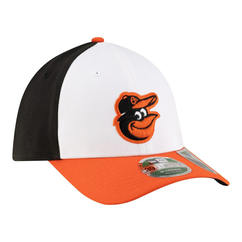 Baltimore Orioles Player Replica 39THIRTY M-Crown Flex Hat White/Orange