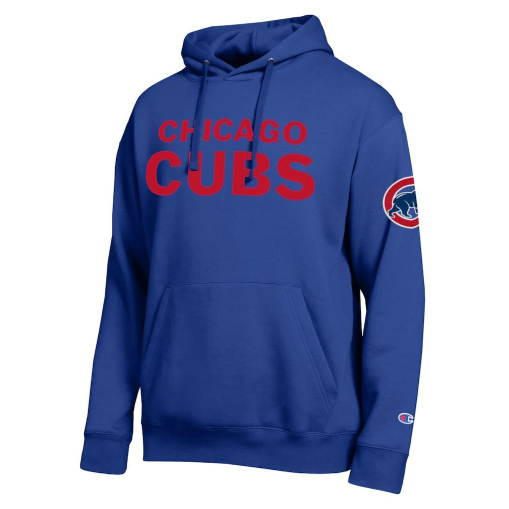 Chicago Cubs Champion All Star Wordmark Hoodie Royal