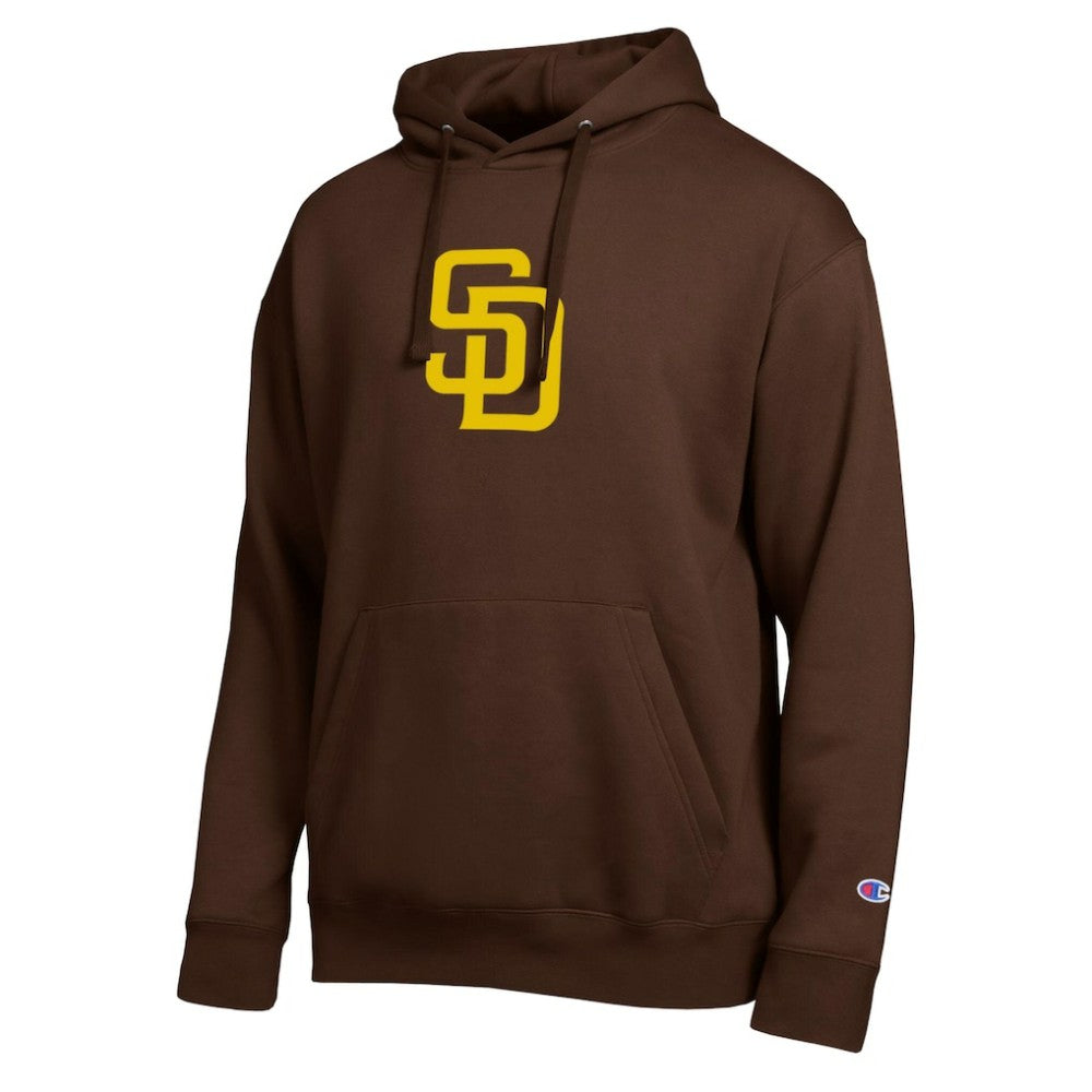 San Diego Padres Champion All Star Embroidered Logo Hoodie Brown