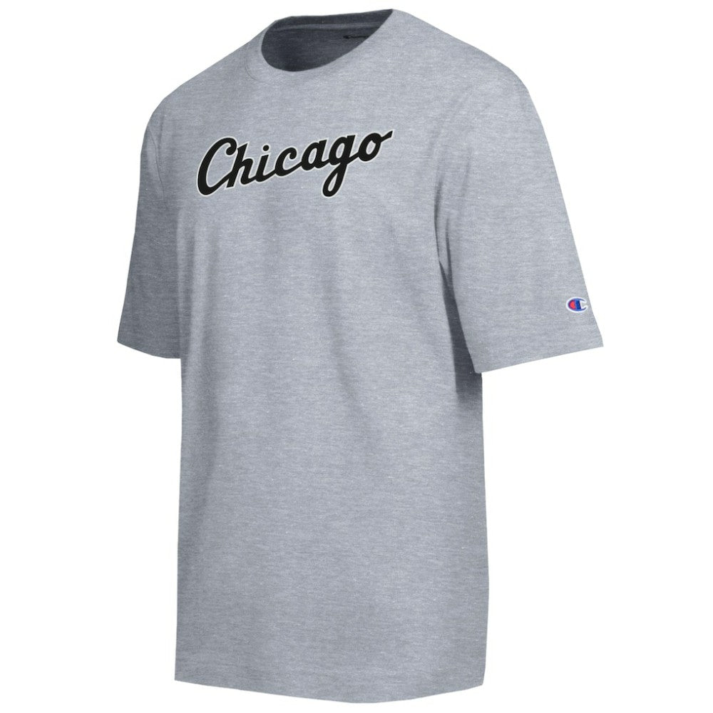 Chicago White Sox Champion All Star Chenille Wordmark T-Shirt Gray