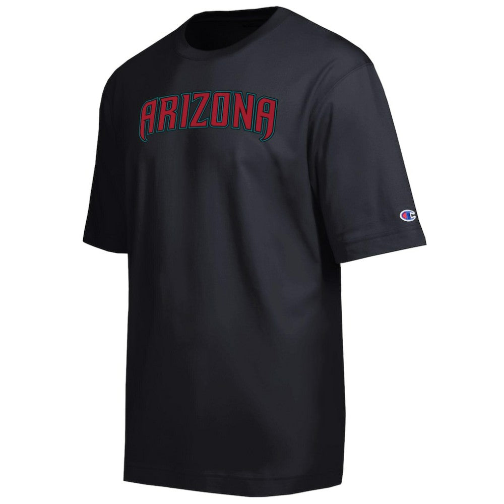 Arizona Diamondbacks Champion All Star Chenille Wordmark T-Shirt Black