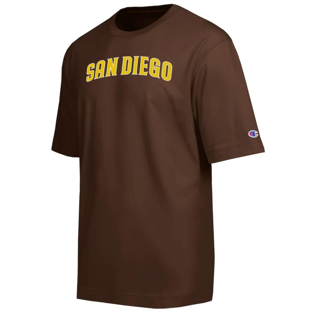 San Diego Padres Champion All Star Chenille Wordmark T-Shirt Brown
