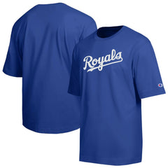 Kansas City Royals Champion All Star Chenille Wordmark T-Shirt Royal