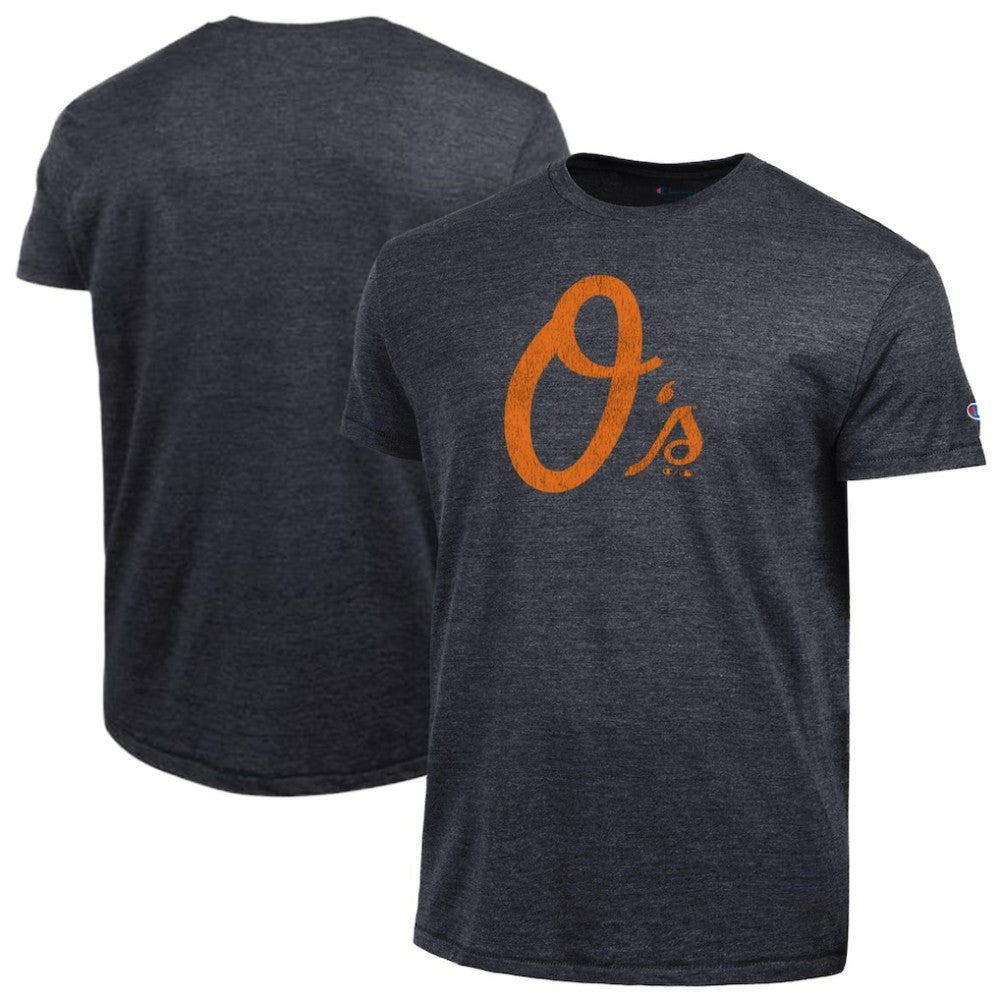 Baltimore Orioles Champion Tri-Blend T-Shirt Black