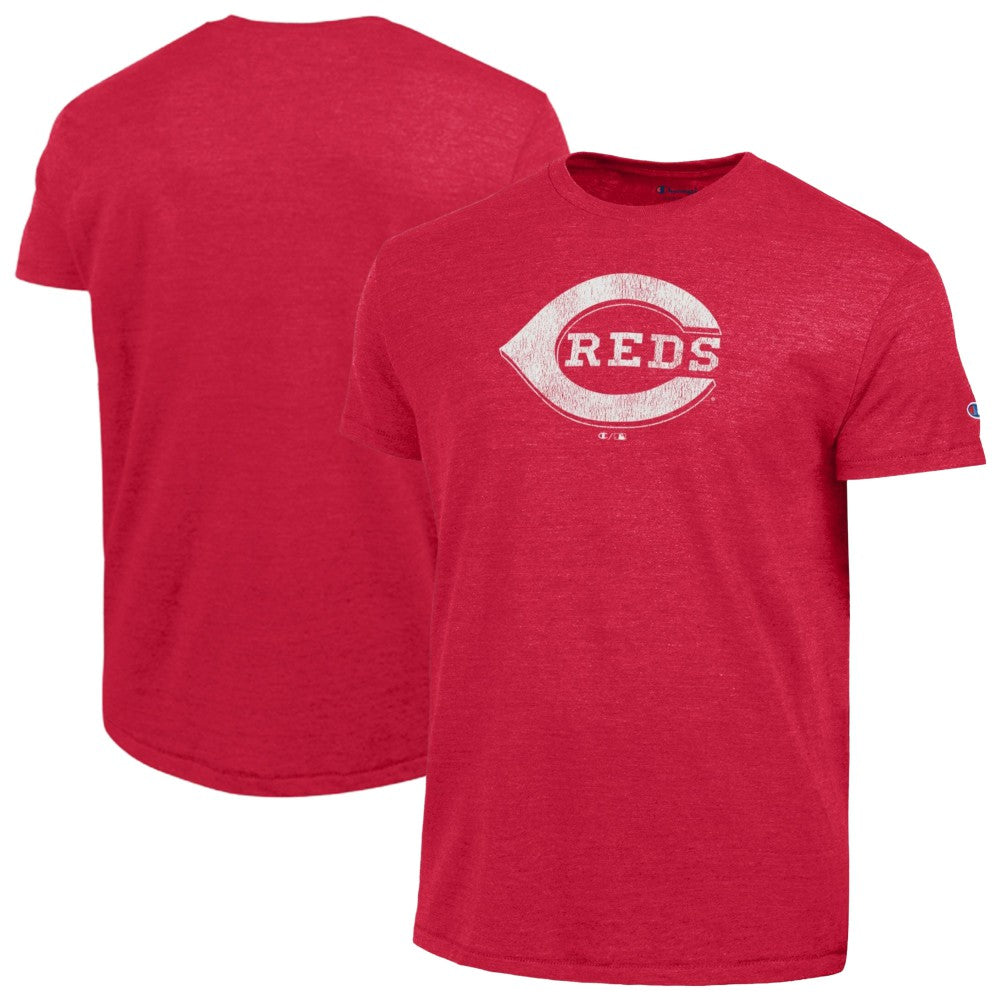 Cincinnati Reds Champion Tri-Blend T-Shirt Red