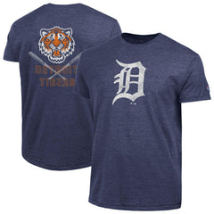 Detroit Tigers Champion Tri-Blend T-Shirt Navy