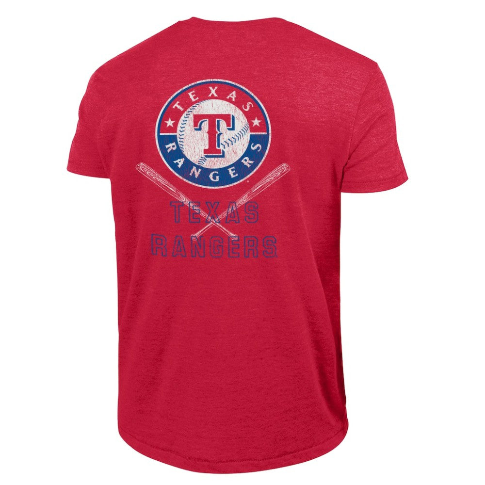 Texas Rangers Champion Tri-Blend T-Shirt Red