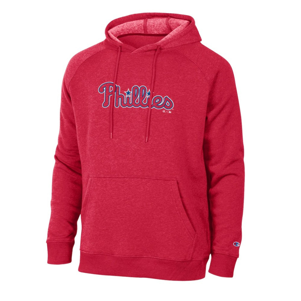 Philadelphia Phillies Champion Triumph Tri-Blend Raglan Hoodie Red