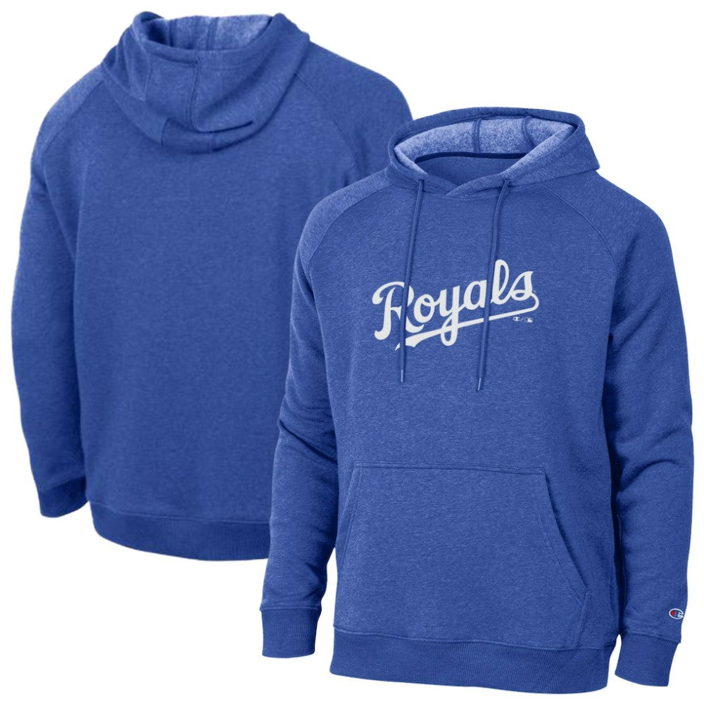 Kansas City Royals Champion Triumph Tri-Blend Raglan Hoodie Royal