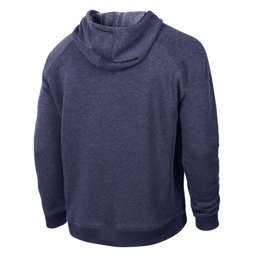 Atlanta Braves Champion Triumph Tri-Blend Raglan Hoodie Navy