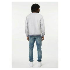 New York Yankees Champion Reverse Weave Sweatshirt Heather Gray