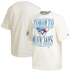 Toronto Blue Jays Champion Traditions Two Locations T-Shirt Cream
