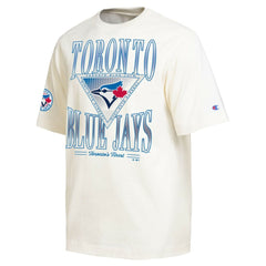 Toronto Blue Jays Champion Traditions Two Locations T-Shirt Cream