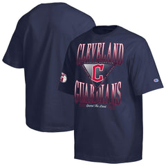 Cleveland Guardians Champion Traditions Two Locations T-Shirt Navy