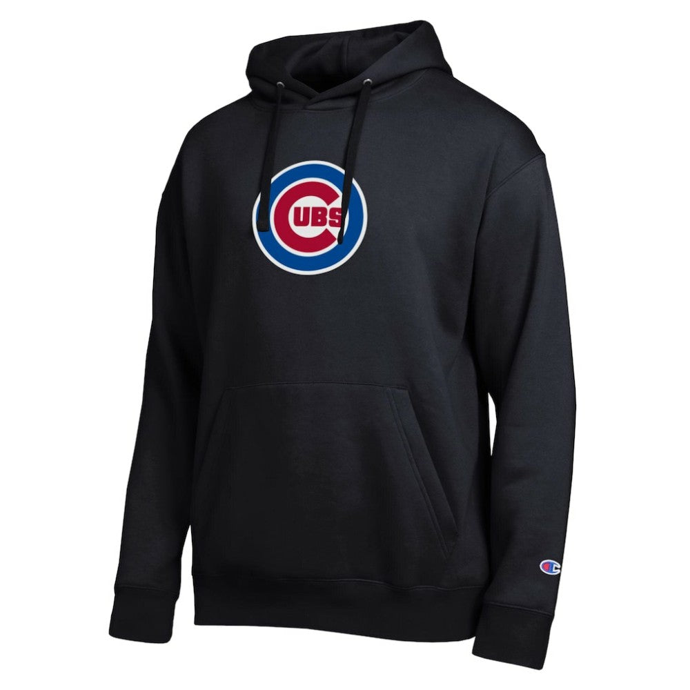Chicago Cubs Champion All Star Embroidered Logo Hoodie Black