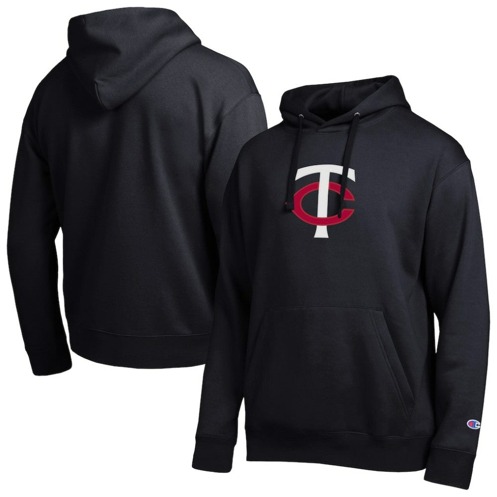 Minnesota Twins Champion All Star Embroidered Logo Hoodie Black