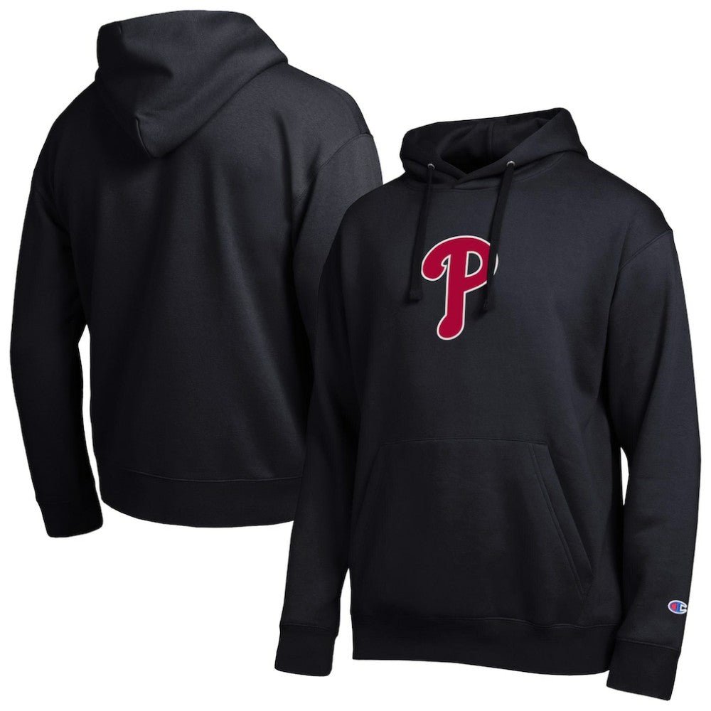 Philadelphia Phillies Champion All Star Embroidered Logo Hoodie Black