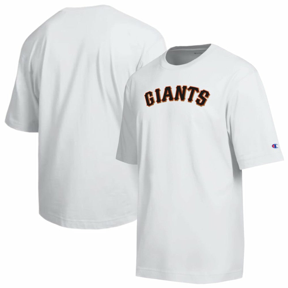 San Francisco Giants Champion All Star Arched Chenille Wordmark T-Shirt White
