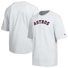 Houston Astros Champion All Star Arched Chenille Wordmark T-Shirt White